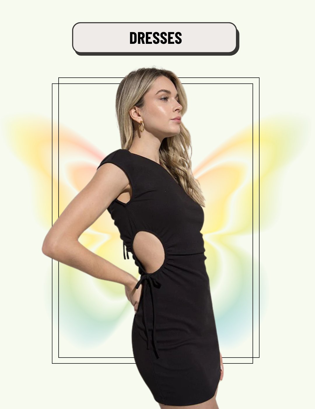 a byer black dress Urban Oasis Dress