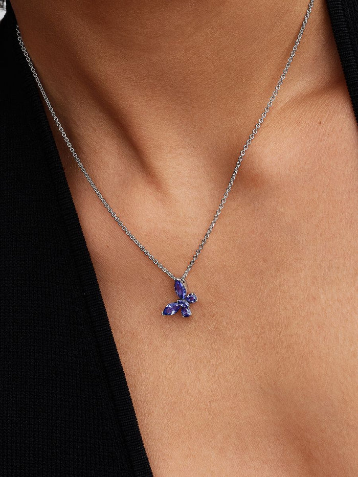 Butterfly Pendant Necklace