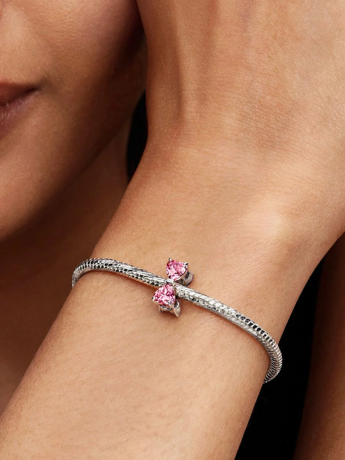 Pink Bow Charm
