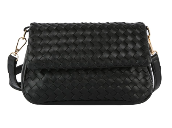 Nat Woven Crossbody Bag