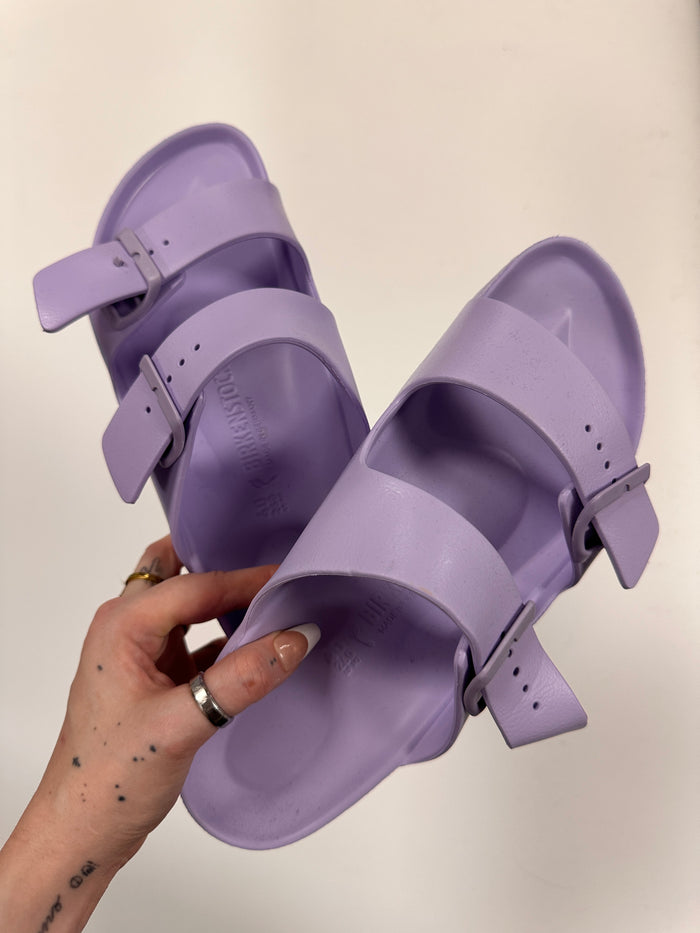 Birkenstock Arizona Essentials EVA Sandal - Purple Fog (Medium/Narrow)
