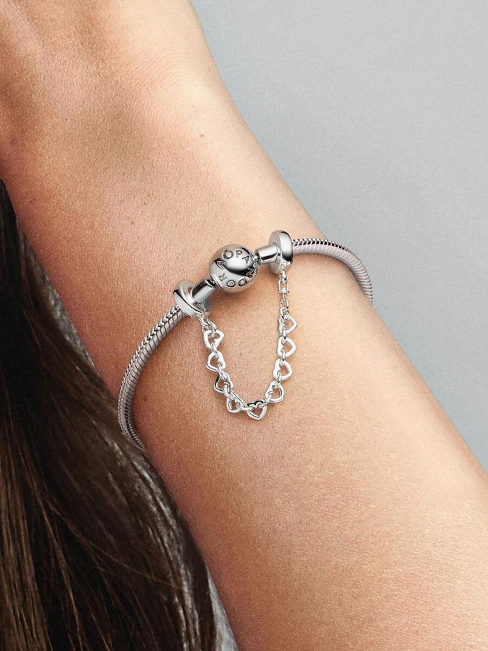 Sterling silver safety chain