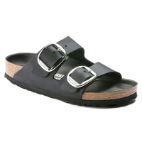 Birkenstock Arizona Big Buckle Oiled Leather Sandals - Black (Regular/Wide)