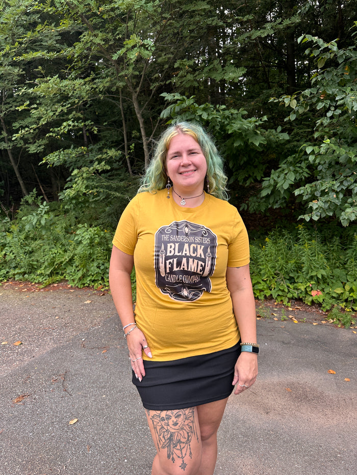 "Black Flame Candle Company" Graphic Tee
