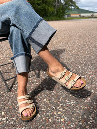 Birkenstock Florida Flex Platform Sandals - Sandcastle (Medium/Narrow)