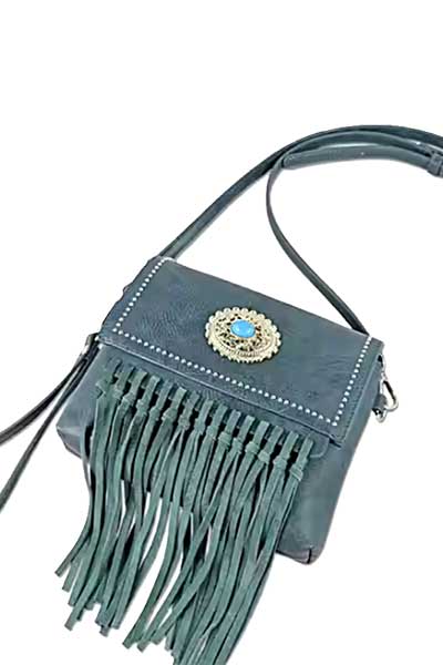 Lily Western Fringe Crossbody Bag