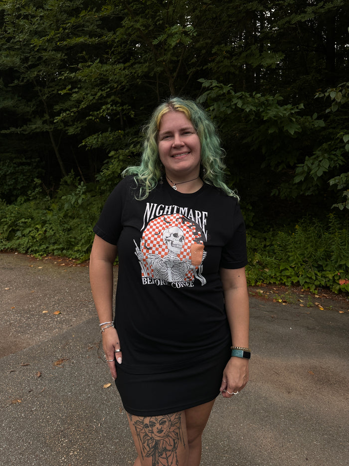 "Nightmare Before Coffee" Graphic Tee