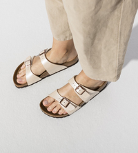 Birkenstock Sydney Birko-Flor Sandals - Graceful Pearl (Regular/Wide)