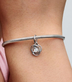Eternity Circle Dangle Charm