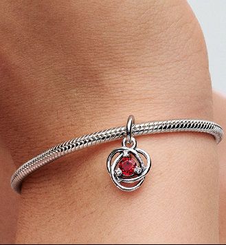 Eternity Circle Dangle Charm