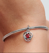 Eternity Circle Dangle Charm