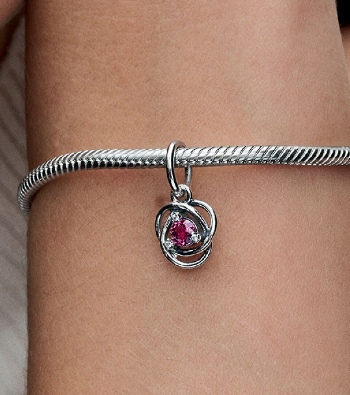 Eternity Circle Dangle Charm