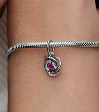 Eternity Circle Dangle Charm