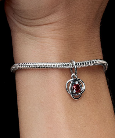 Eternity Circle Dangle Charm