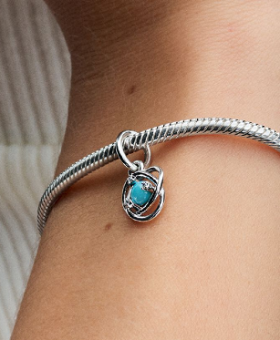 Eternity Circle Dangle Charm