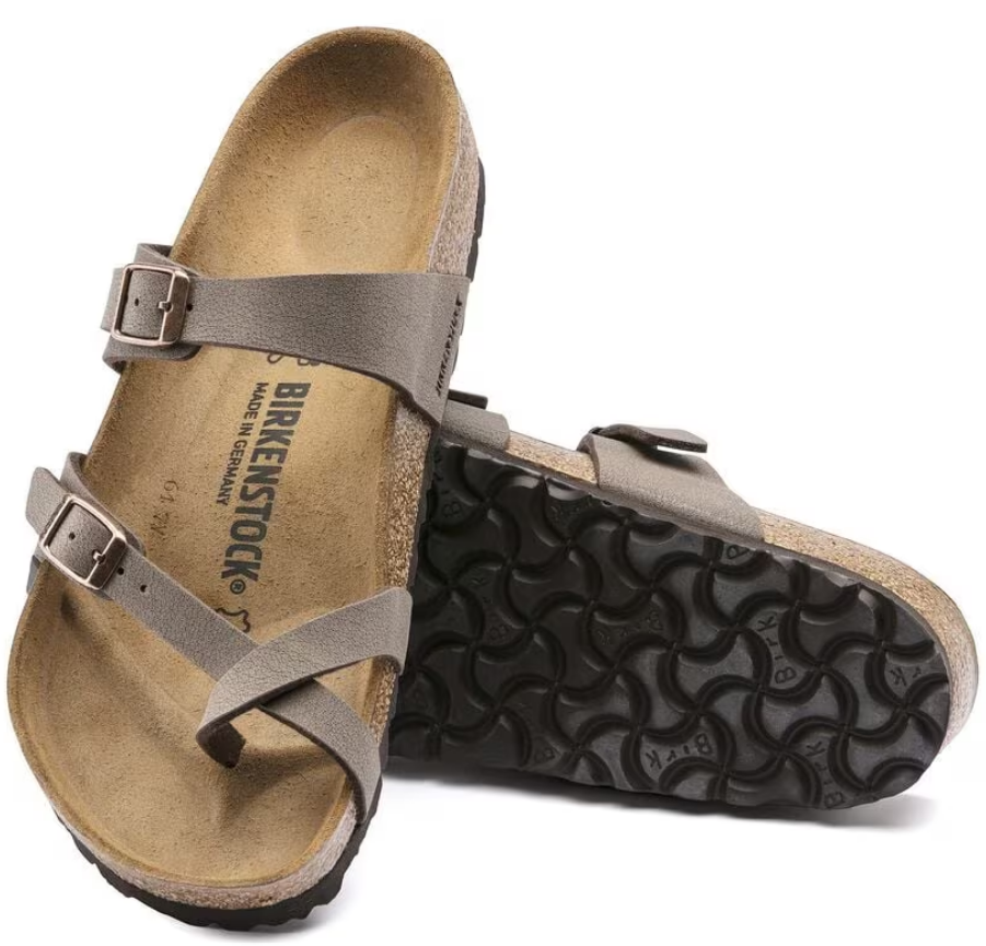 Birkenstock Mayari Birkibuc Sandals - Mocha (Regular/Wide)