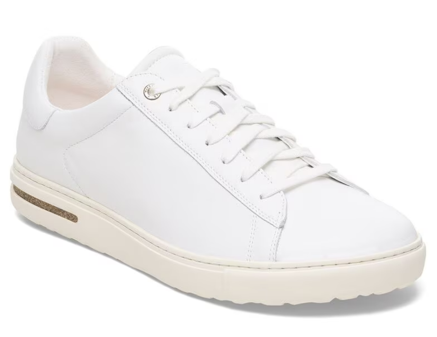 Birkenstock Bend Low Leather Sneakers - White (Medium/Narrow)
