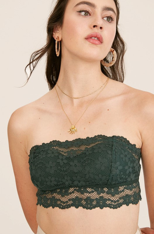 Esme Lace Bandeau Bralette