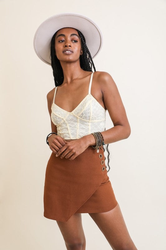 Kiana Lace Corset Bralette