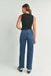 Super High Rise Relaxed Straight Jean
