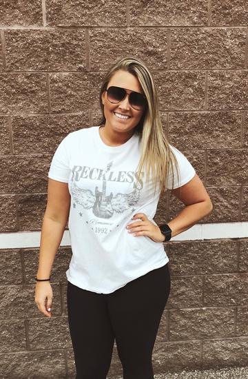 Graphing out the Perfect Outfit with a Graphic Tee - Kelsey Hintz