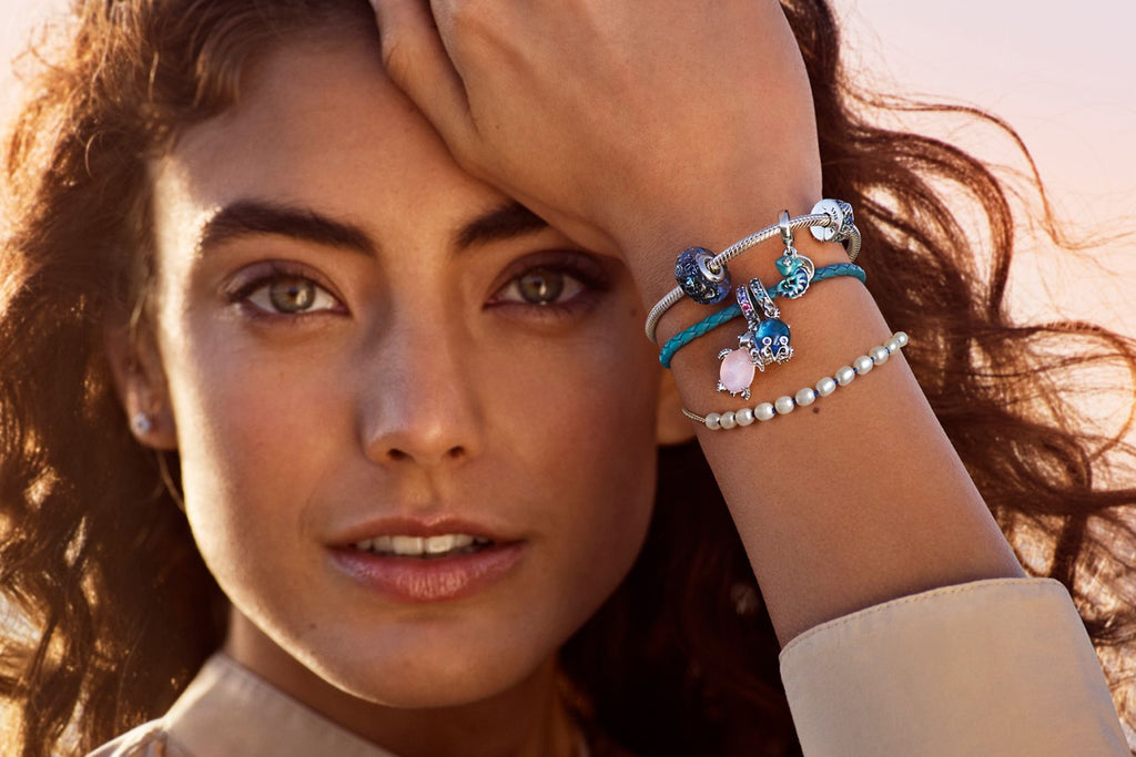 925 Sterling Silver Pandora Charm Bracelet For Girls Gender: Women at Best  Price in Surat | Parasnath Jewellers