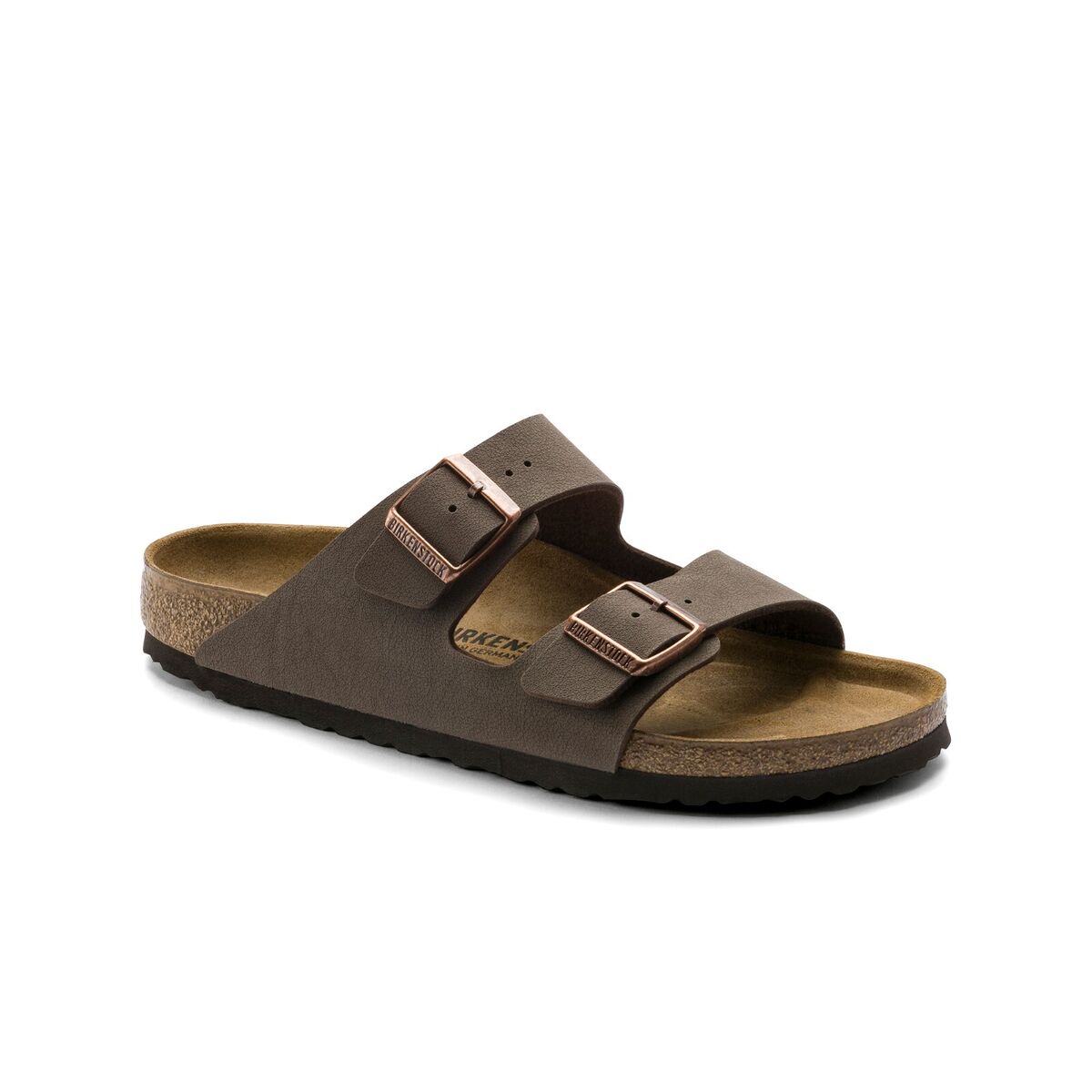 Birkenstock Arizona Birkibuc Sandals - Mocha (Regular/Wide)