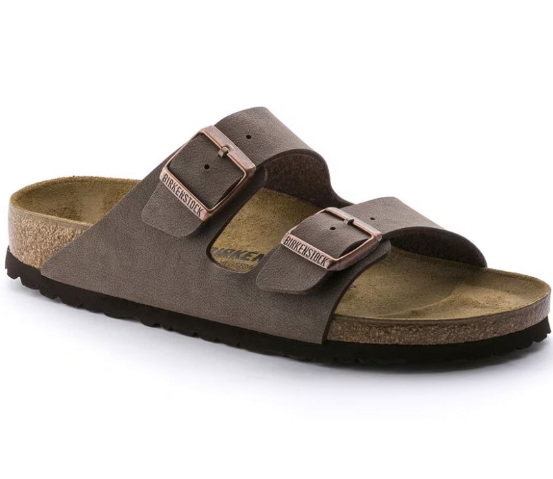 Birkenstock Arizona Birkibuc Sandals - Mocha (Regular/Wide)