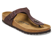 Birkenstock Gizeh Oiled Leather Sandals - Habana (Regular/Wide)
