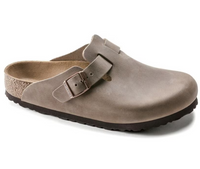 Birkenstock Boston Oiled Leather Clogs - Tobacco (Regular/Wide)