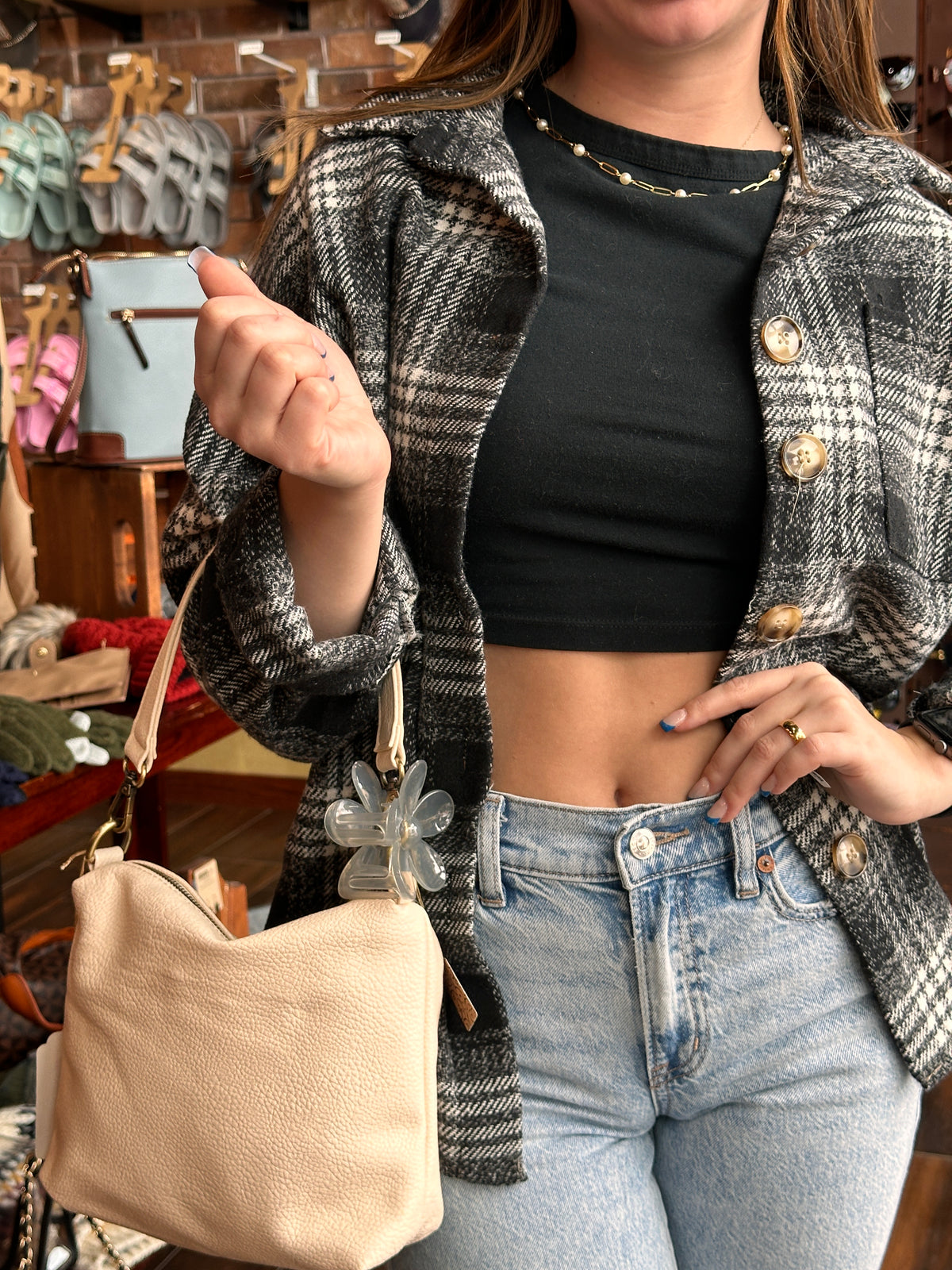 Eliza Plaid Oversized Shacket