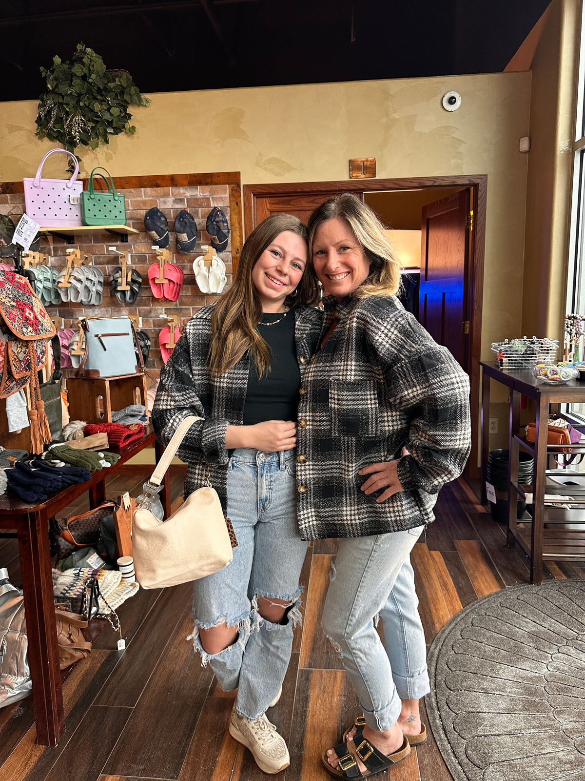 Eliza Plaid Oversized Shacket