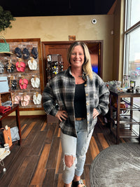 Eliza Plaid Oversized Shacket