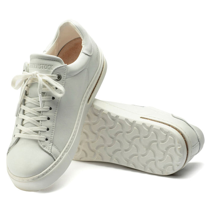 Birkenstock Bend Low Leather Sneakers - White (Medium/Narrow)