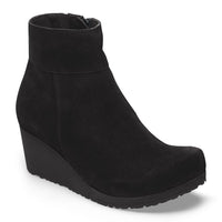 Birkenstock Ebba Suede Ankle Boots - Black (Medium/Narrow)