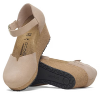 Birkenstock Mary Suede Sandals - Warm Sand (Medium/Narrow)