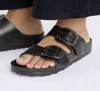 Birkenstock Arizona EVA Big Buckle Sandals - Black (Medium/Narrow)