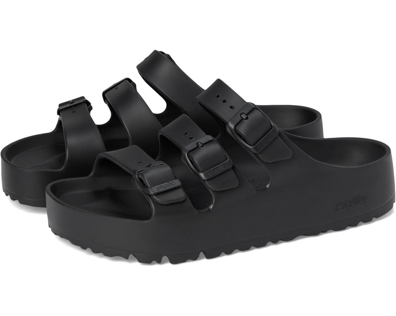 Birkenstock Florida Flex Platform EVA Sandals - Black (Medium/Narrow)
