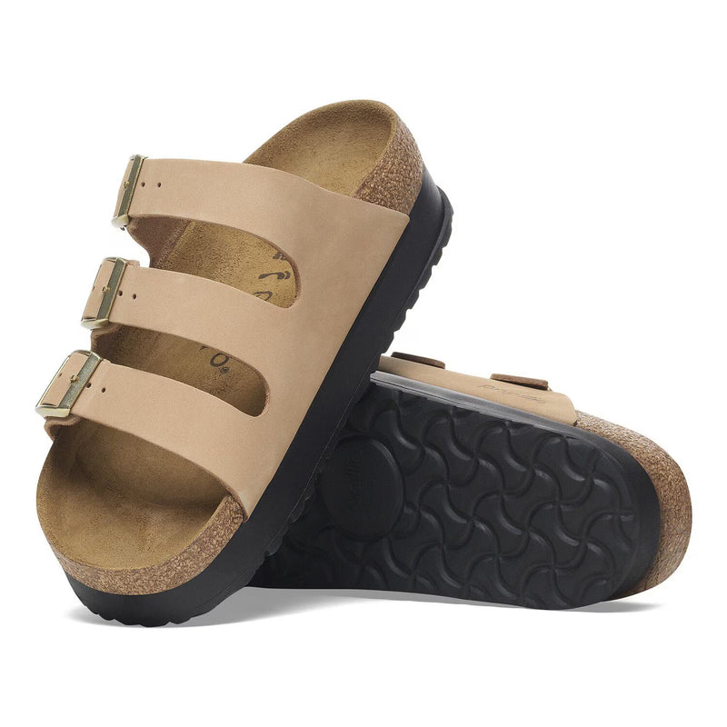 Birkenstock Florida Flex Platform Sandals - Sandcastle (Medium/Narrow)