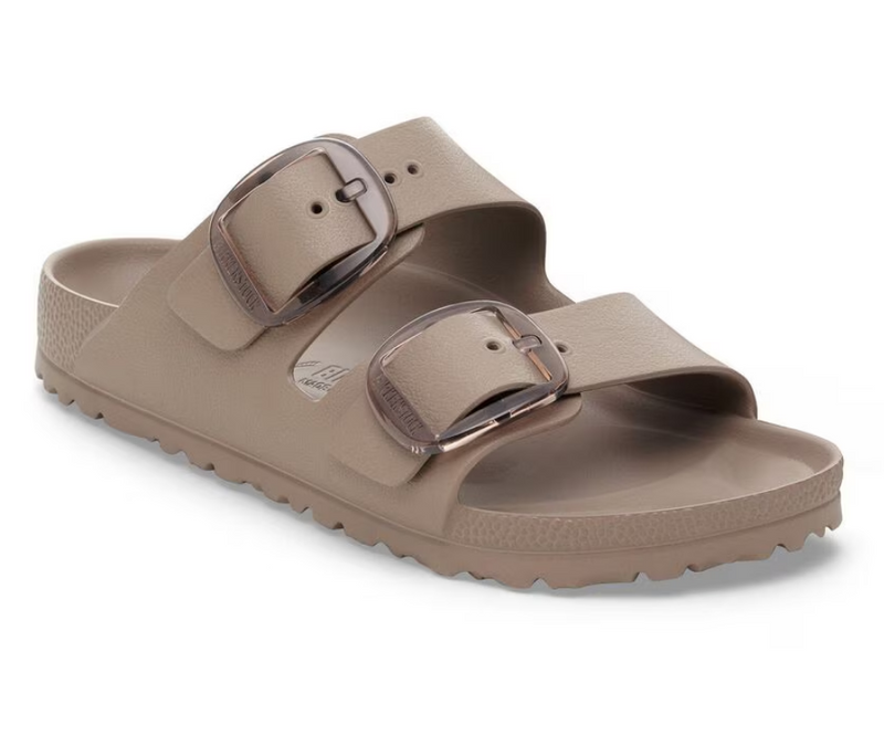 Birkenstock Arizona EVA Big Buckle Sandals - Gray Taupe (Medium/Narrow)