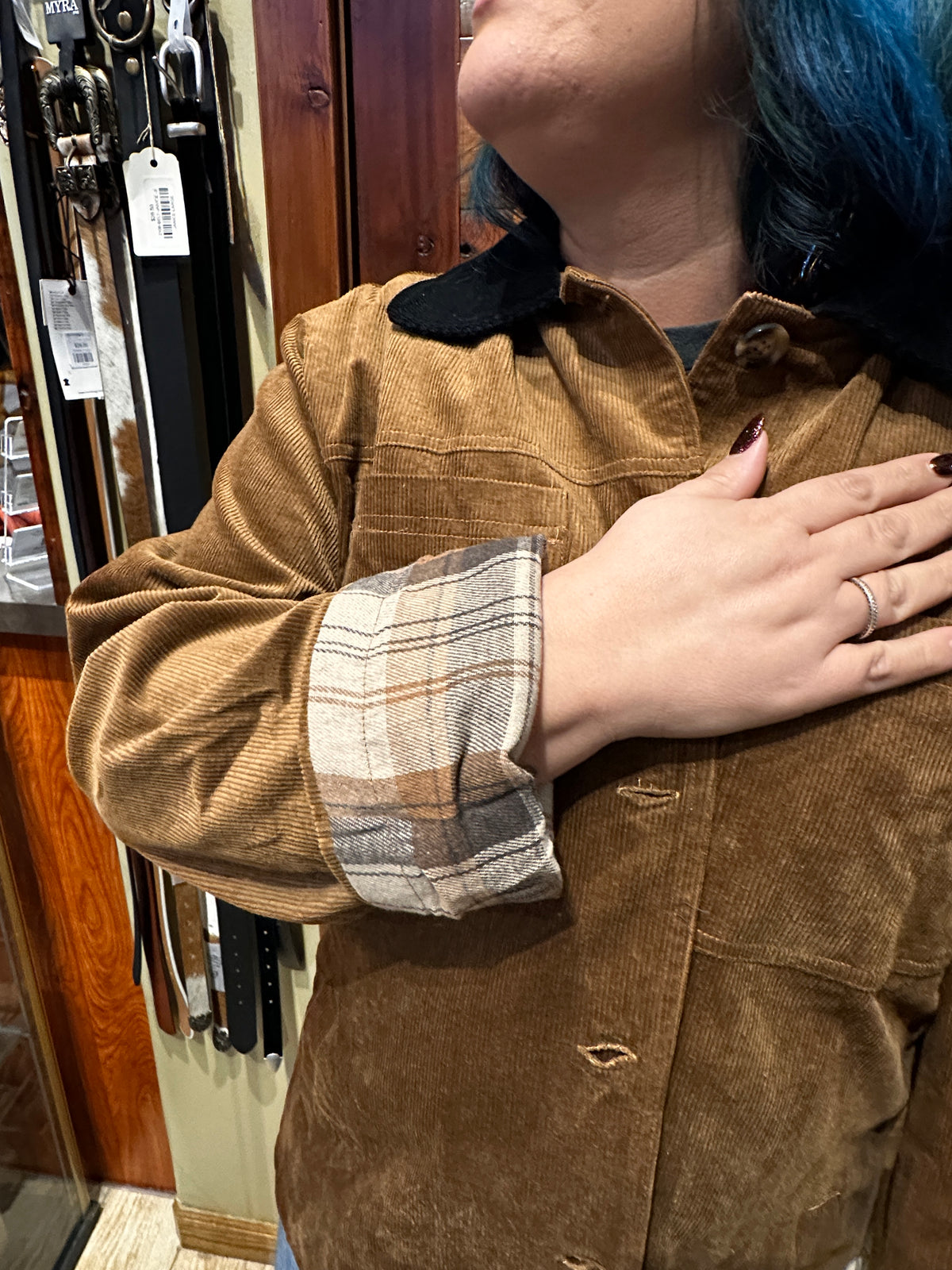 Connie Corduroy Barn Coat
