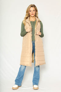 Arlene Long Puffer Vest
