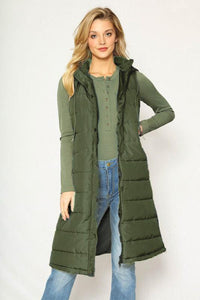Arlene Long Puffer Vest