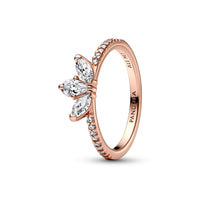 Sparkling Rose Gold Herbarium Cluster Ring