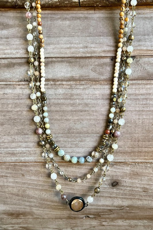 Beaded Layered Necklace