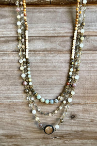 Beaded Layered Necklace