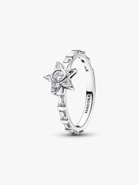 Sparkling Stella Baguette Ring