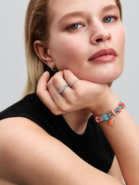 Colourful Starfish Mini Charm