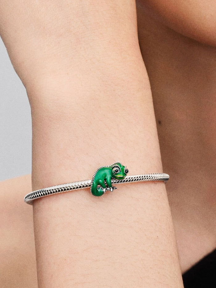 Disney Tangled Pascal sterling silver charm