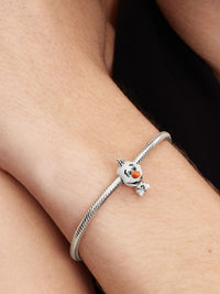 Disney Olaf sterling silver charm